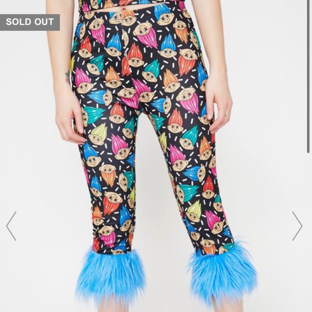 Dolls kill trolls capri pants